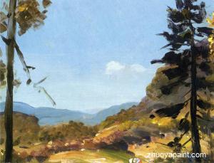 Evening Hills, Catskill Mountains