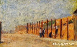 Peasants Driving Stakes