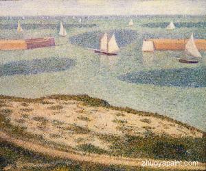 Port-en-Bessin, Entrance to the Outer Harbor