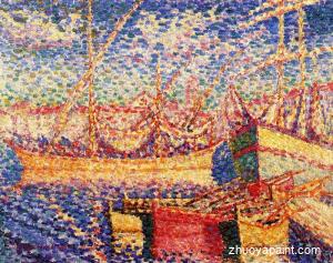 Boats in the Port of St. Tropez