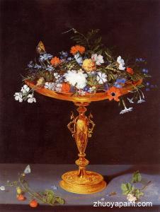 Tazza with Flowers