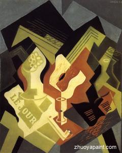 Guitar and Fruit Dish