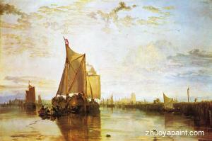 Dort, the Dort Packet-Boat from Rotterdam Bacalmed