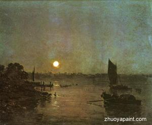 Moonlight, A Study at Millbank