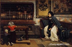 Marguerite in Church