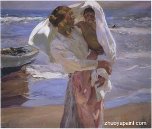 After bathing, Valencia