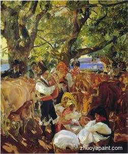 Cattle Fair at Galicia