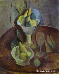 Compotier, Fruit, and Glass