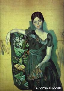 Portrait of Olga in the Armchair