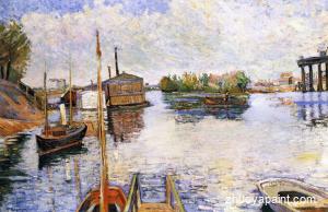 Paris, Ponton des Bains Bailet