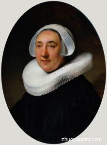 Haesje Jacobsdr. van Cleyburg, Wife of Dirck Jjansz. Pesser