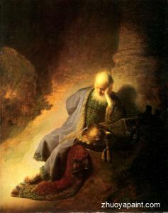 Jeremiah Lamenting the Destruction of Jerusalem