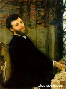 Portrait of the Singer George Henschel