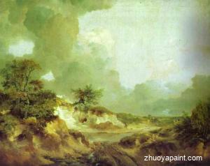 Landscape with Sandpit