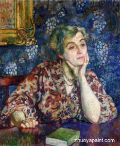 Maria van Rysselberghe in Jersey