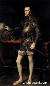 Portrait of Philip II in Armour