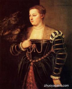 Titian&acute;s daughter, Lavinia