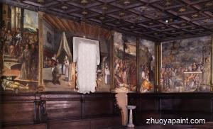 View of the Sala Capitolare