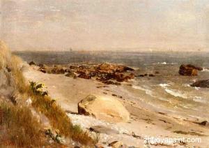 Beach Scene, Narragansett Bay