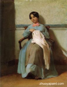 A Portrait of Léonie Bouguereau
