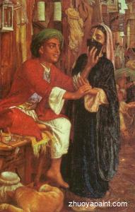 The Lantern Maker&acute;s Courtship- a Street Scene in Cairo