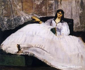 Baudelaire&acute;s Mistress, Reclining