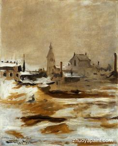 Effect of Snow at Petit-Montrouge