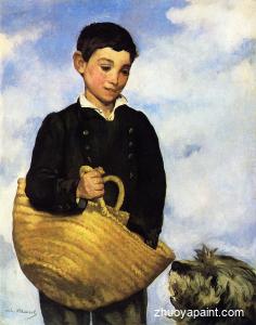 Boy with Dog