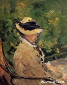 Madame Manet at Bellevue