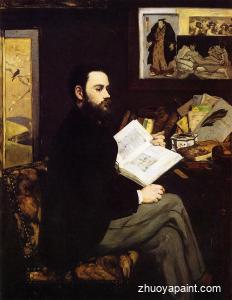 Portrait of Emile Zola