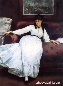 Repose-Portrait of Berthe Morisot