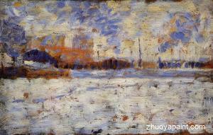 Snow Effect- Winter in the Suburbs