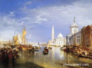 Venice-The Dogana and San Giorgio Maggiore