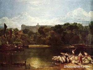 Windsor Castle from the Thames