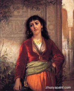 The Unwelcome Companion - A Street Scene in Cairo