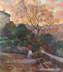 Garden of Spanish Farmhouse