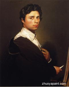 Self Portrait at the Easel