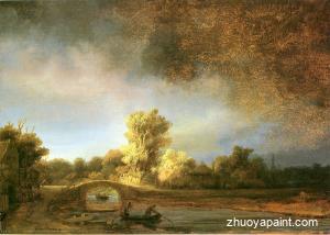 Landscape with Stone Bridge