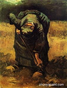 Peasant Woman Digging