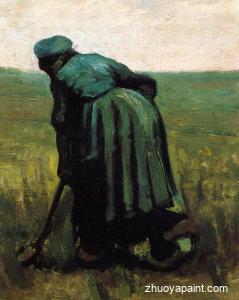 Peasant Woman Digging