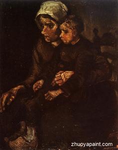 Peasant Woman with a Child in Her Lap