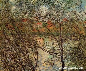 Springtime through the Branches