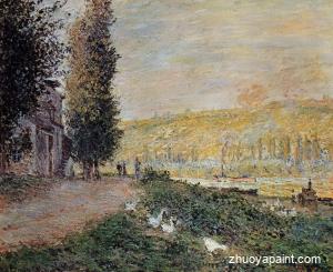 The Banks of the Seine, Lavacourt