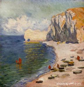The Beach and the Falaise d&acute;Amont