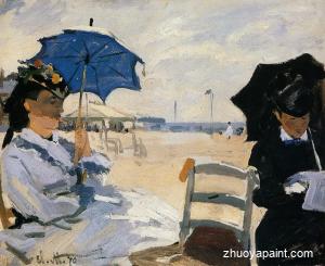 The Beach at Trouville