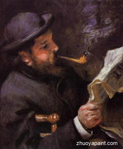 Claude Monet Reading