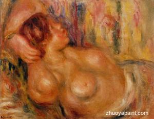 Femme a la Poitrine, Nue Endormie