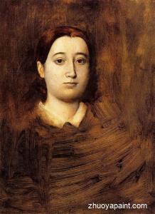 Portrait of Madame Edmondo Morbilli, nee Therese De Gas