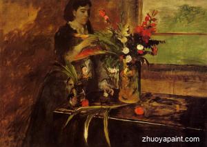 Portrait of Mme. Rene De Gas, nee Estelle Musson