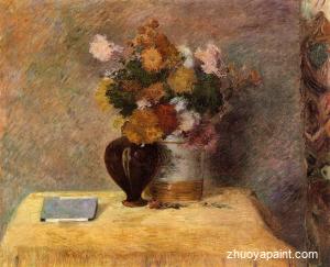 Flowers and Japanese Book